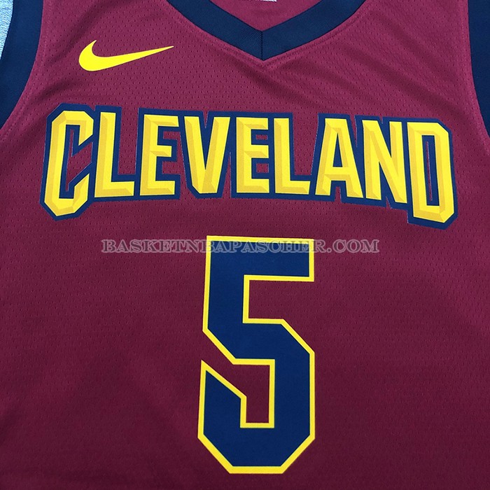Maillot Cleveland Cavaliers Dennis Smith JR. NO 5 Icon 2018 Rouge